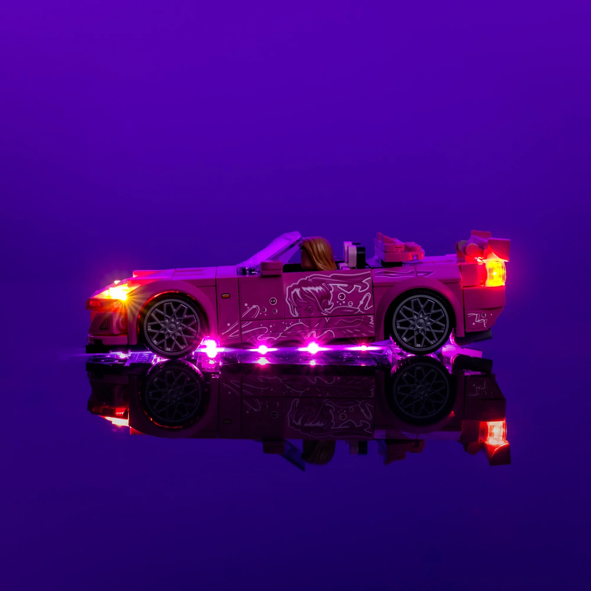 Light Kit for LEGO® Speed Champions 2 Fast 2 Furious Honda S2000 #77241 - Image 8