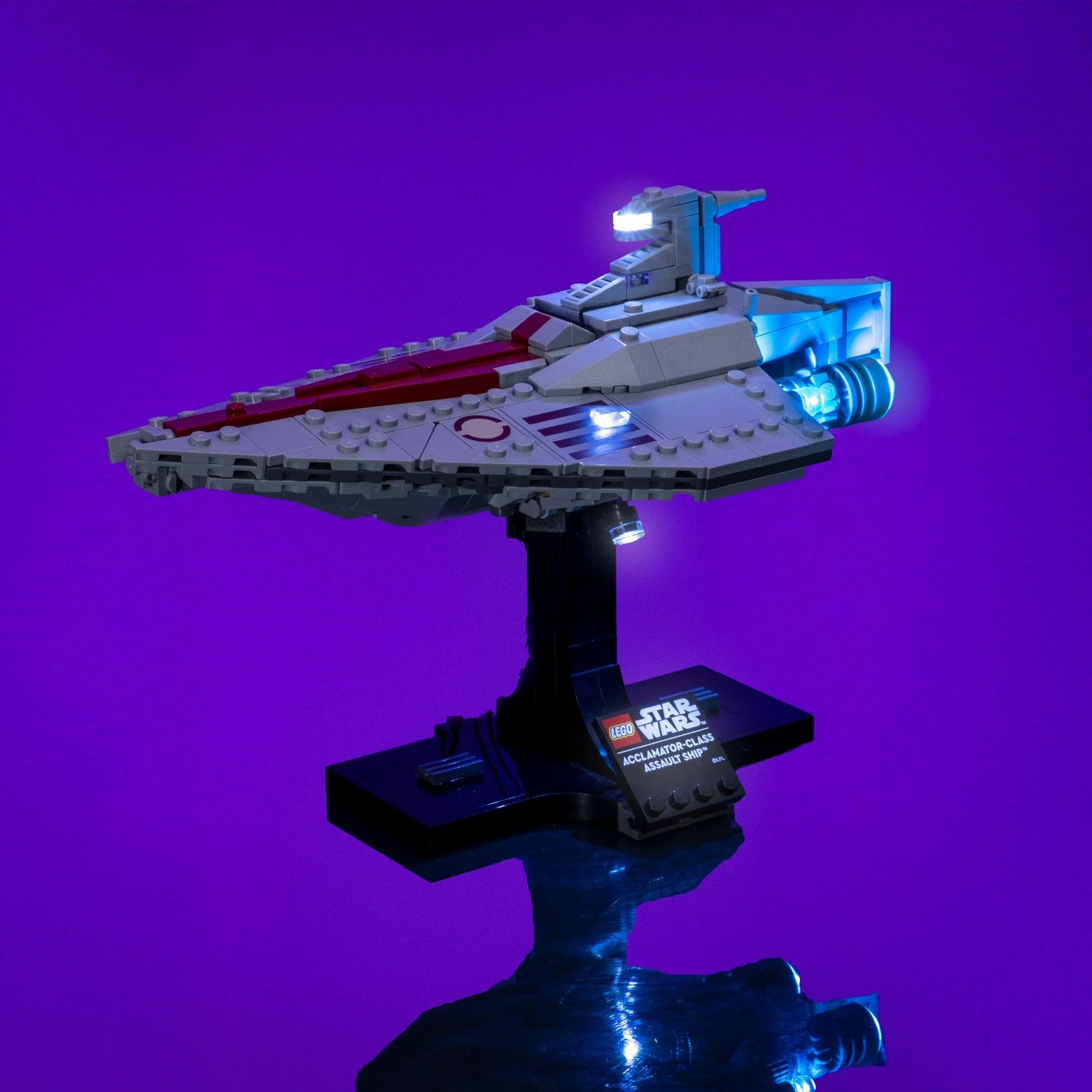 Light Kit for LEGO® Star Wars™ Acclamator-Class Assault Ship #75404 - Image 6