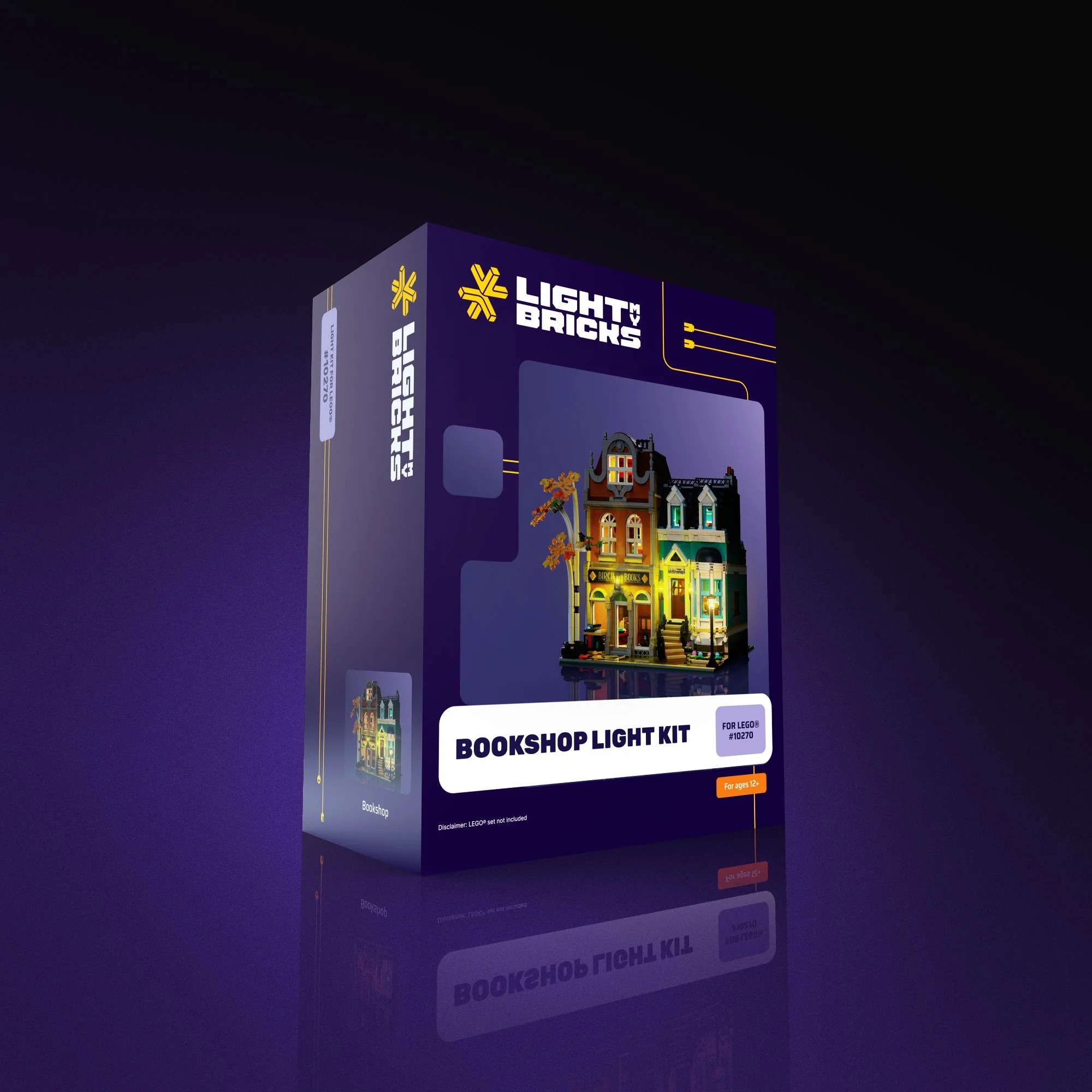 Light Kit for LEGO® Bookshop #10270 - Image 11