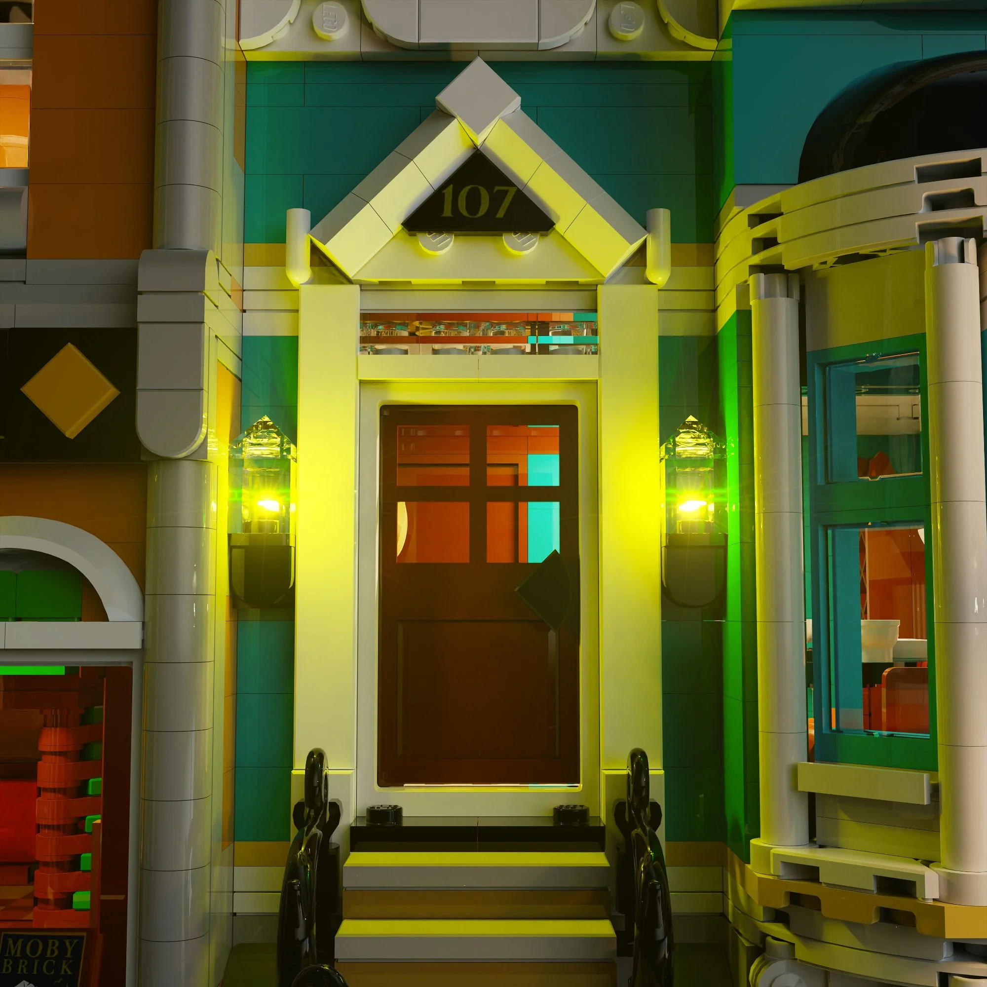 Light Kit for LEGO® Bookshop #10270 - Image 6