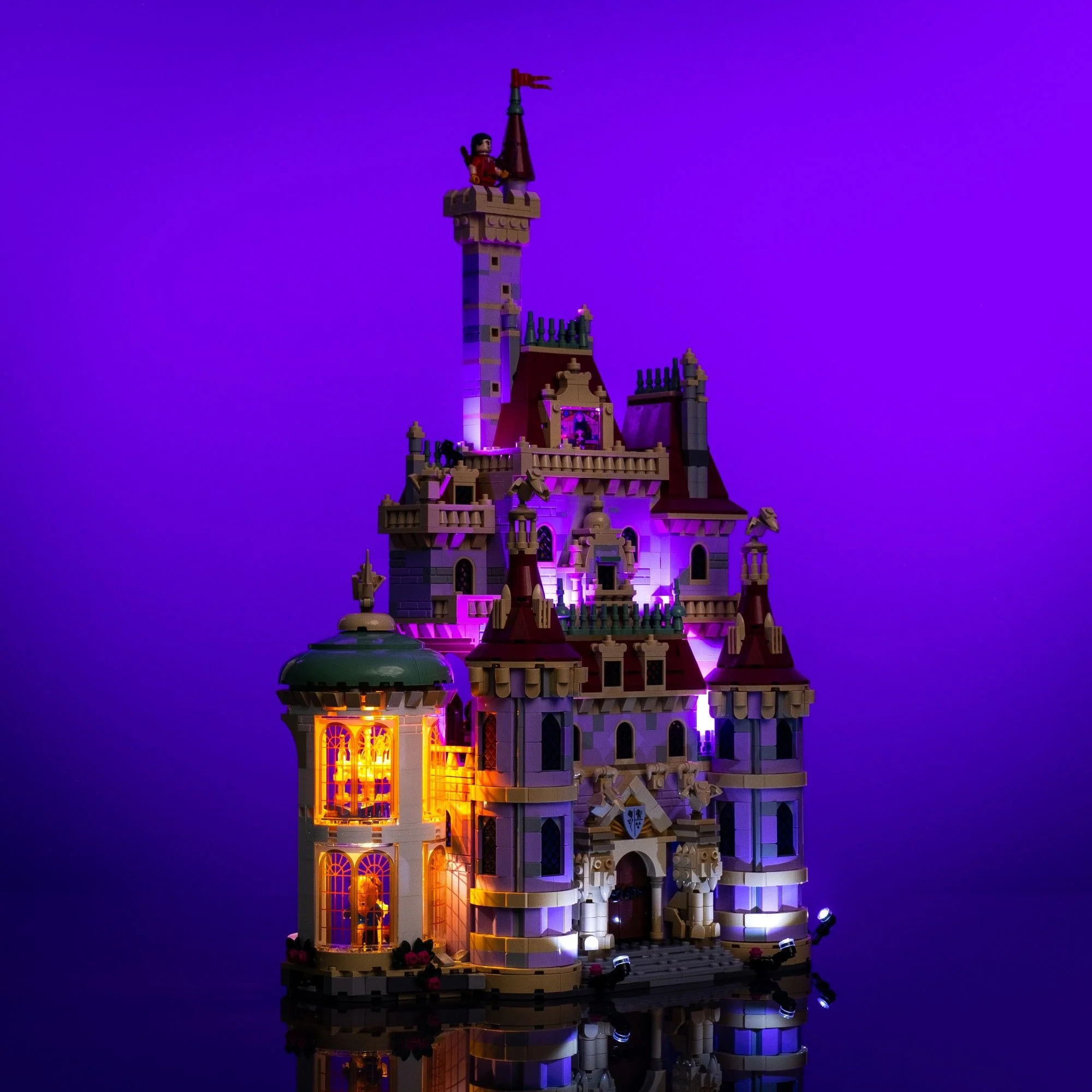 Light Kit for LEGO® Disney Beauty and the Beast Castle #43263 - Image 11