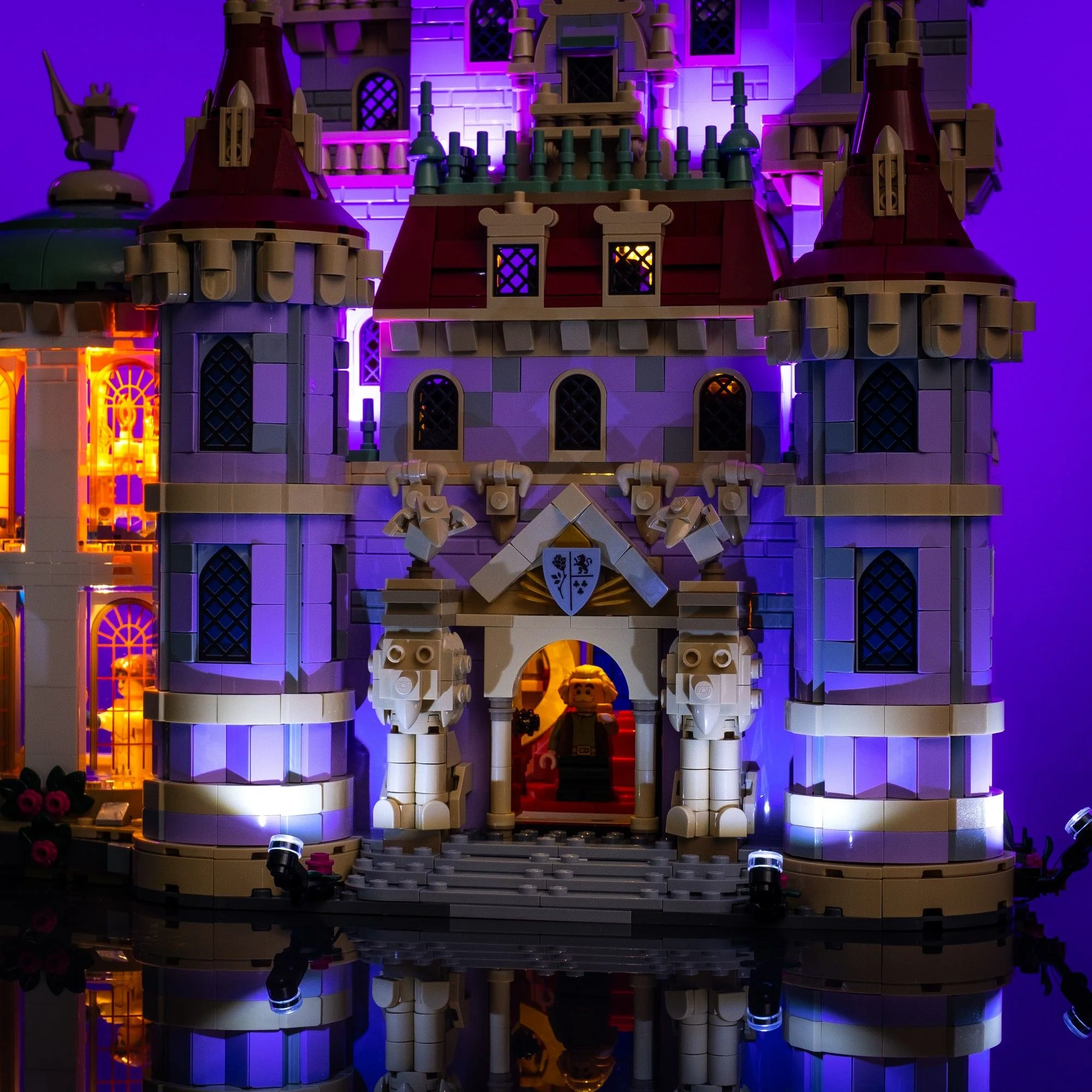 Light Kit for LEGO® Disney Beauty and the Beast Castle #43263 - Image 3