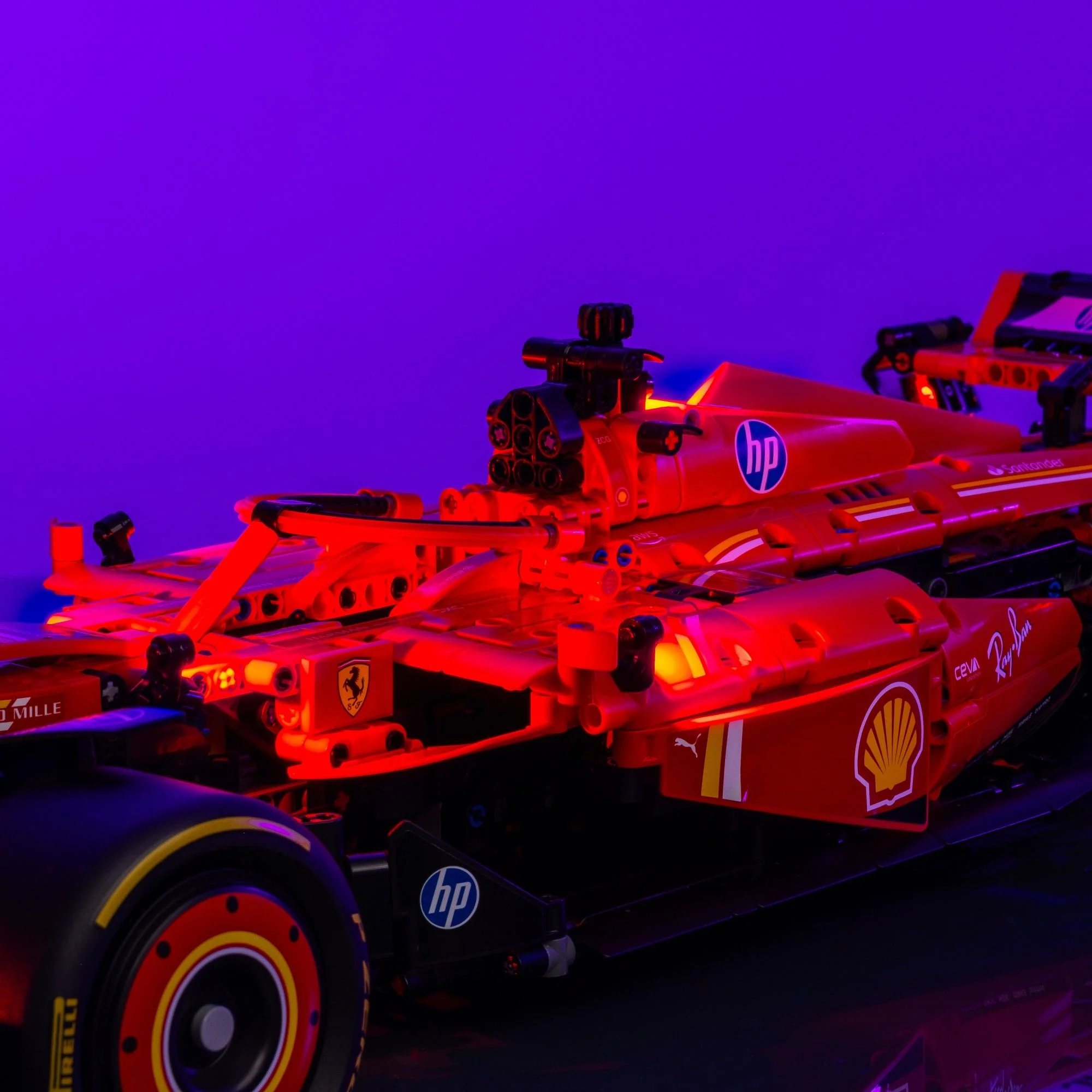 Light Kit for LEGO® Ferrari SF-24 F1 Car #42207 - Image 3