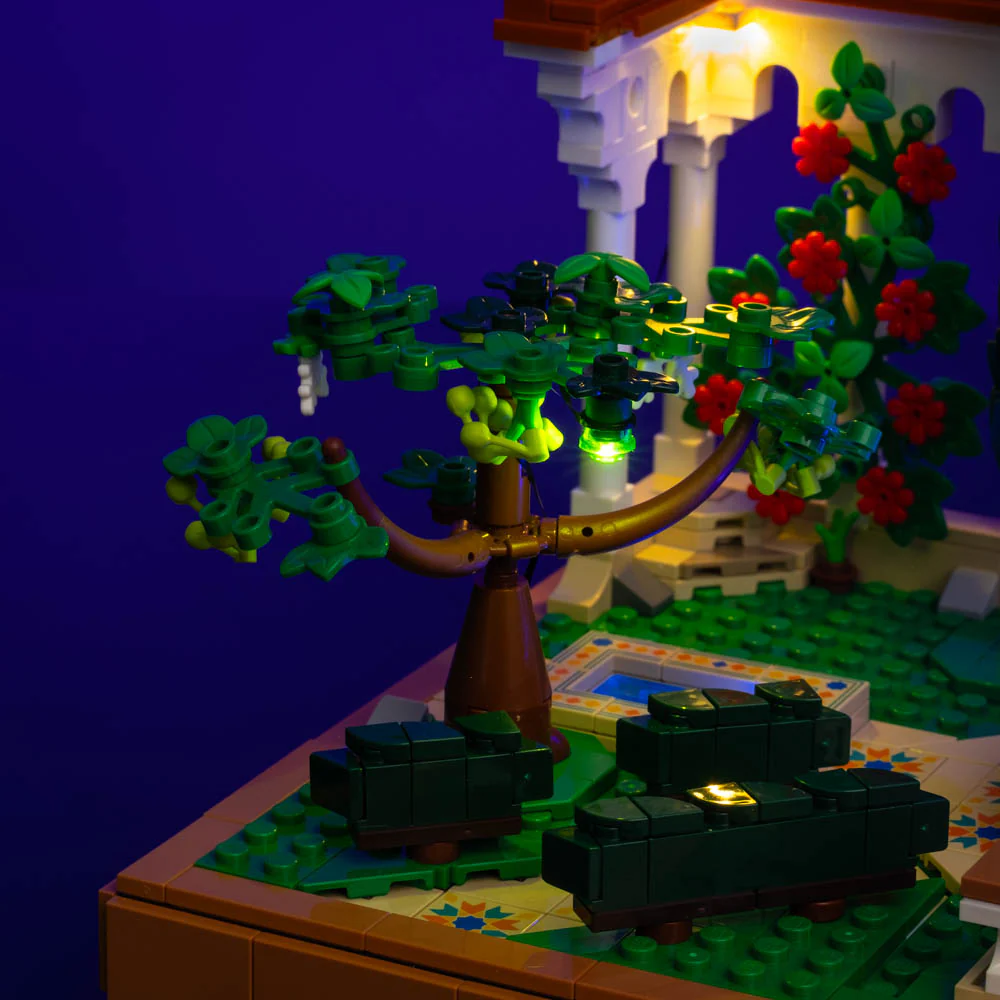 Light Kit for LEGO® Fountain Garden #10359 - Image 8