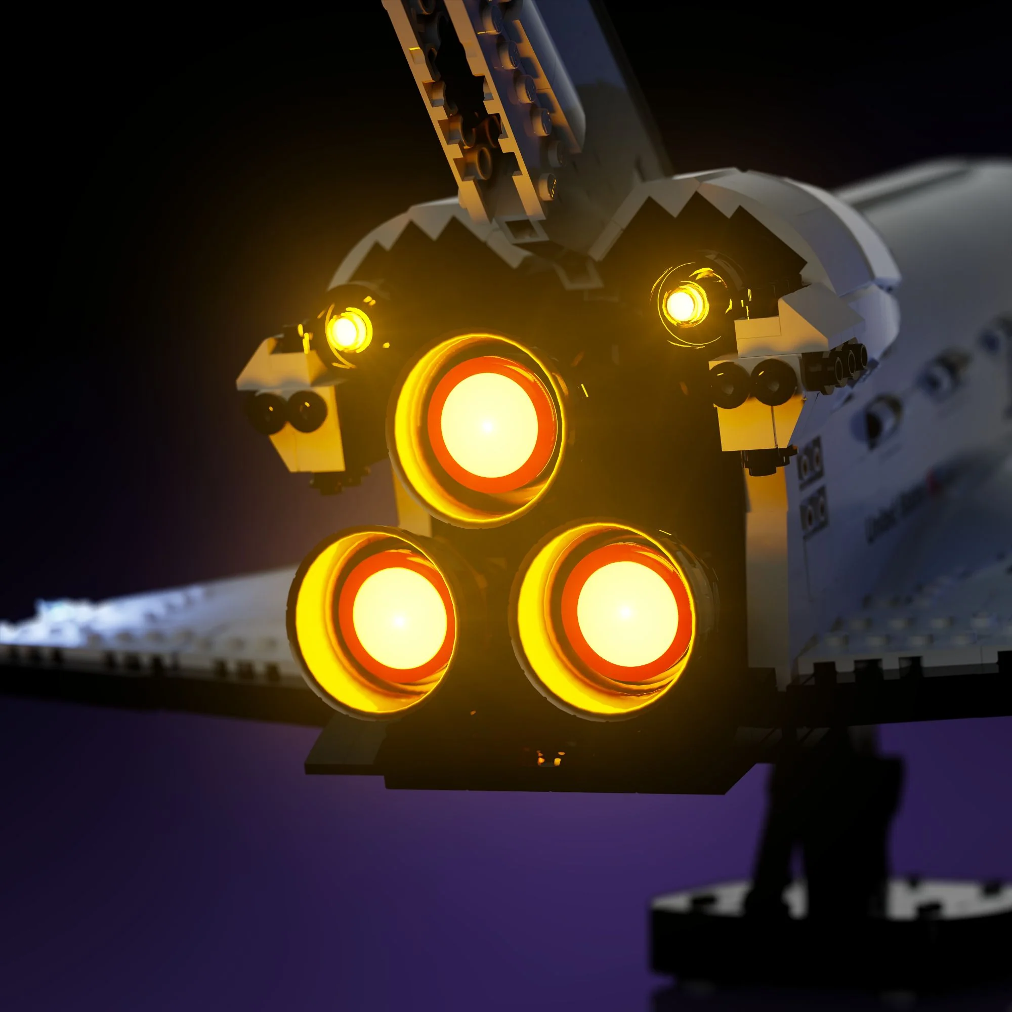 Light Kit for LEGO® NASA Space Shuttle Discovery #10283 - Image 7