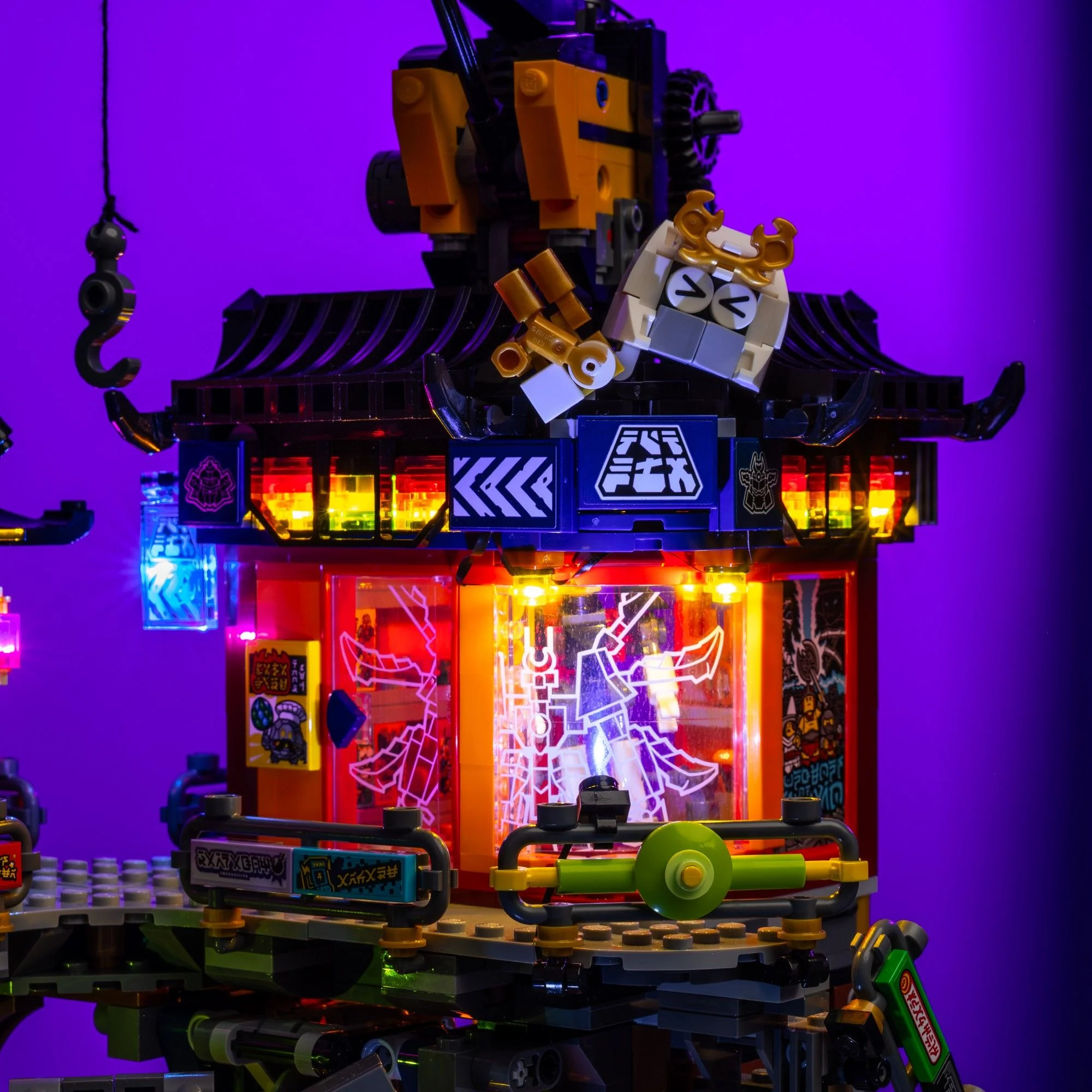 Light Kit for LEGO® NINJAGO City Workshops #71837 - Image 3