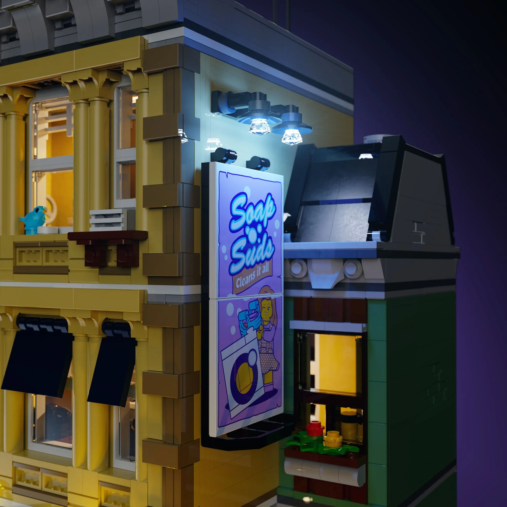 Light Kit for LEGO® Police Station #10278 - Image 3