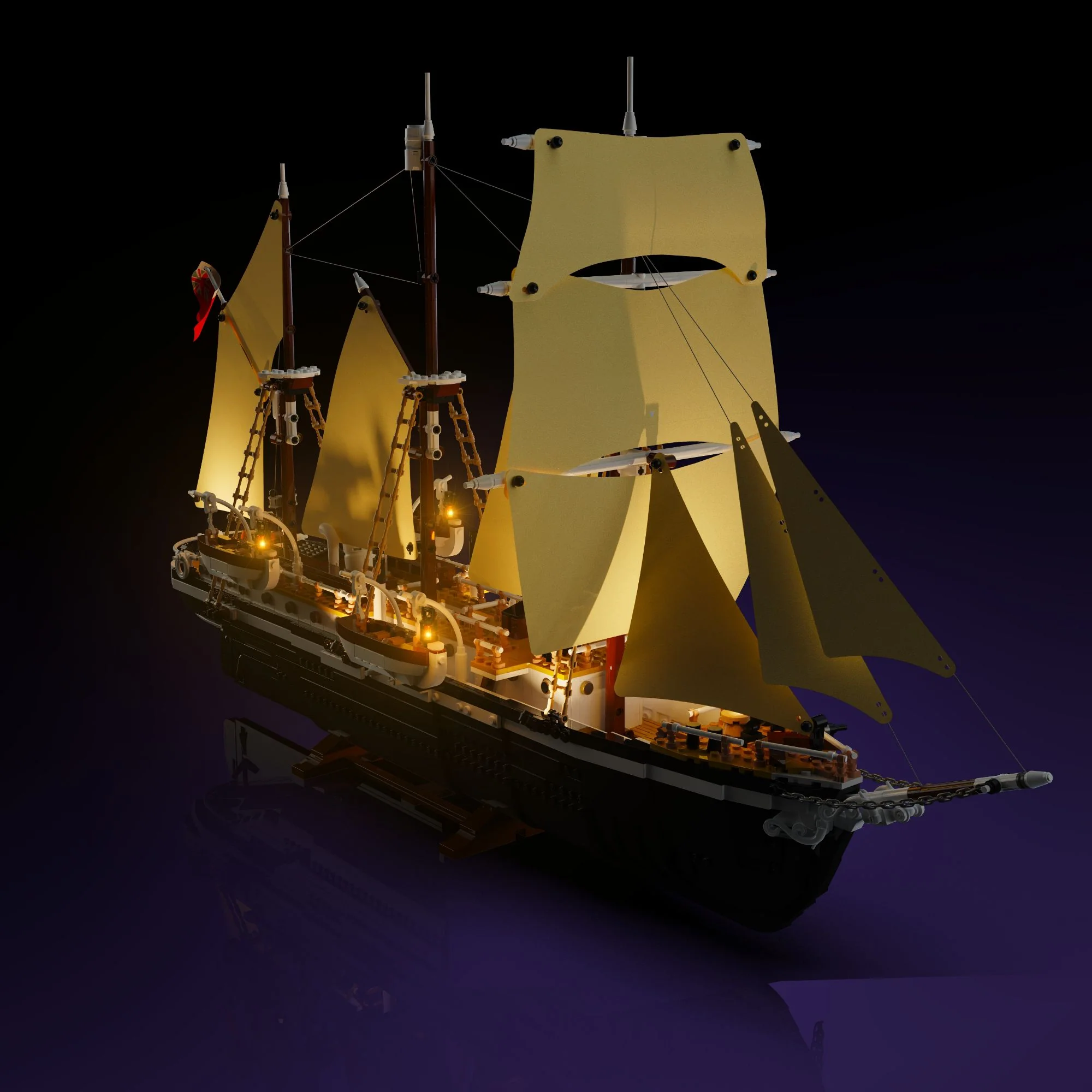 Light Kit for LEGO® The Endurance #10335 - Image 3