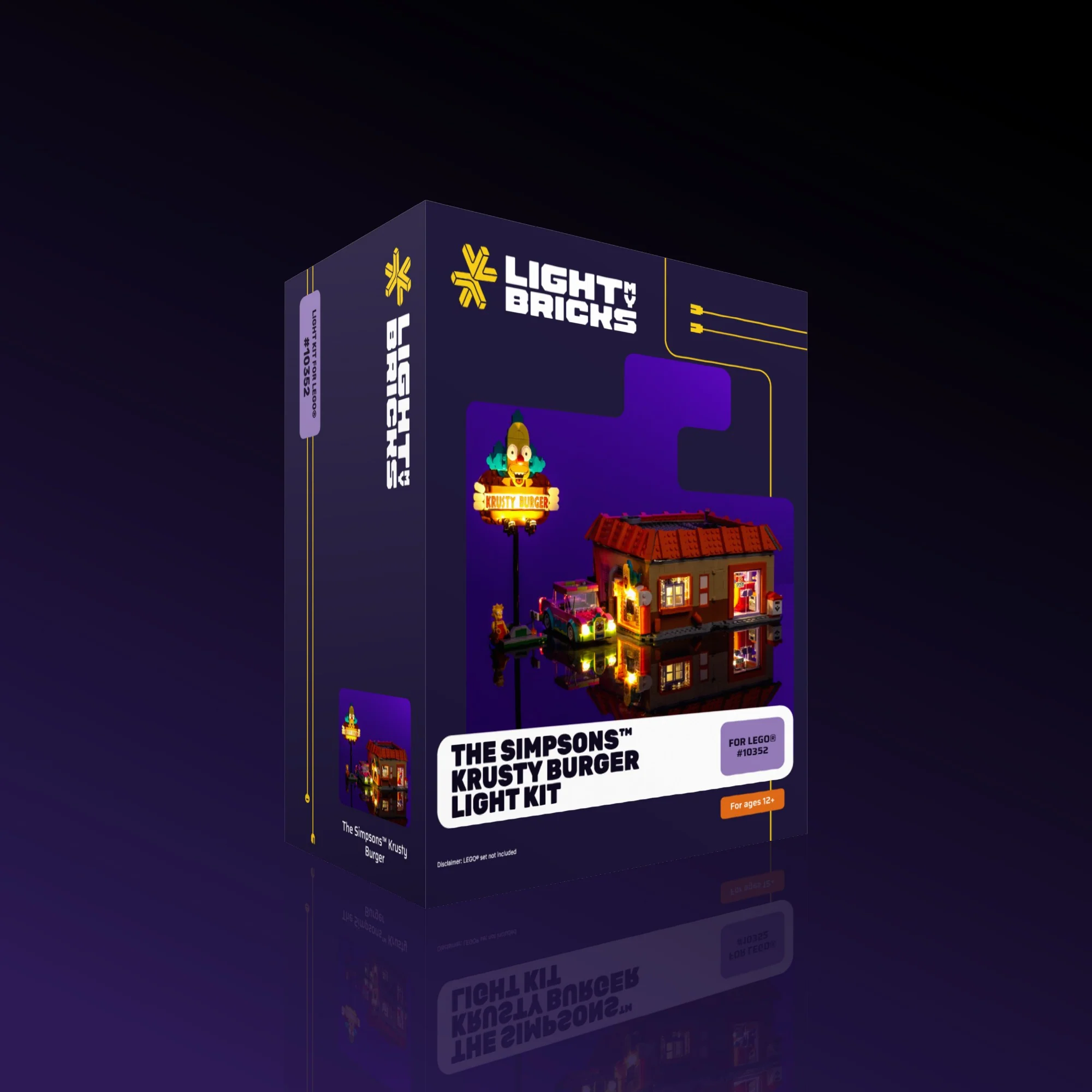 Light Kit for LEGO® The Simpsons™: Krusty Burger #10352 - Image 14