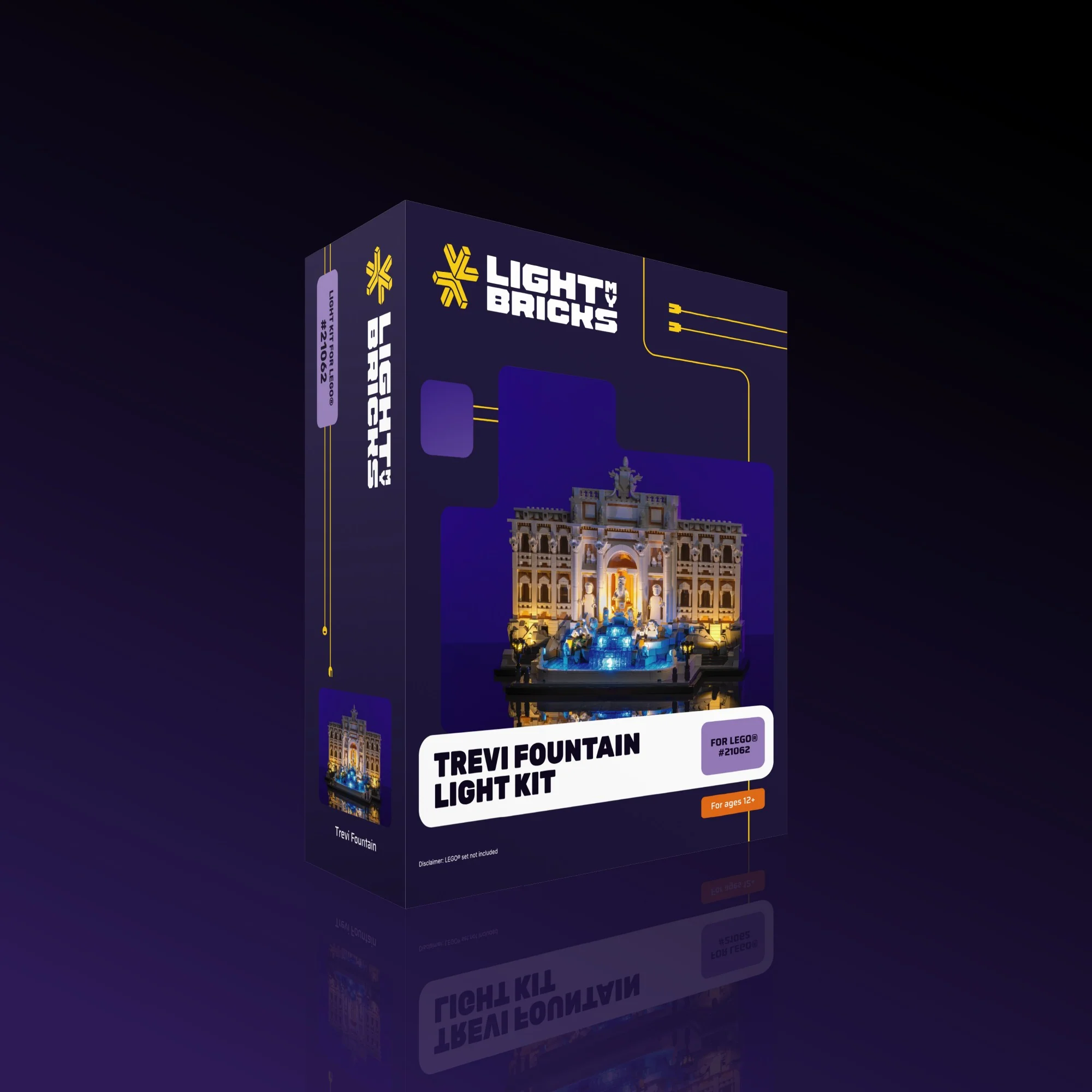 Light Kit for LEGO® Trevi Fountain #21062 - Image 13