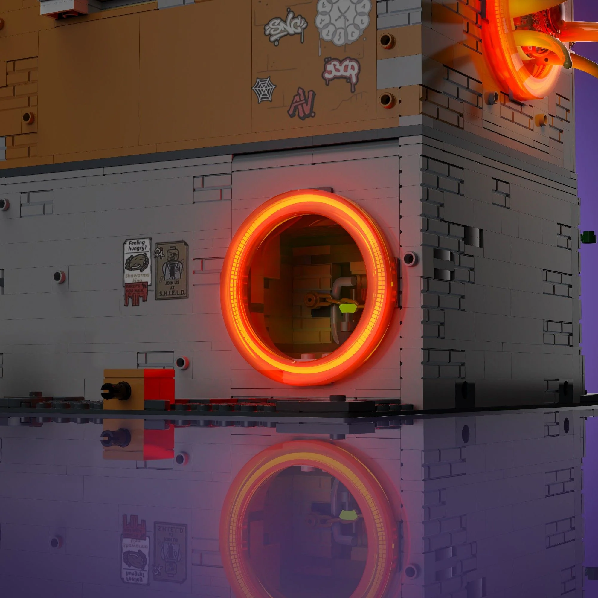 Rotating Solar Ring - Orange - Image 2